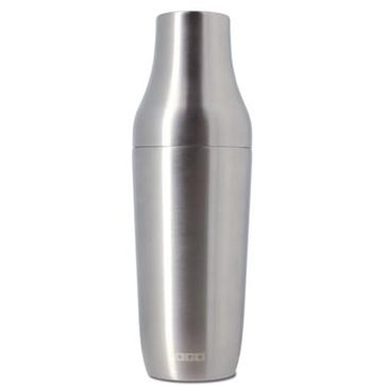 Shaker à cocktail deluxe 600ml en acier inoxydable brossé