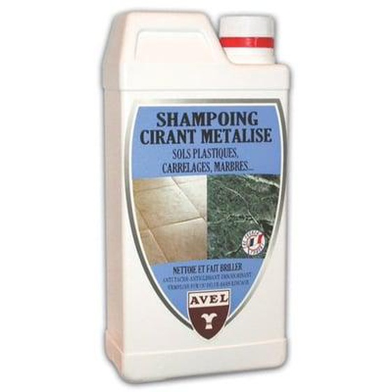 Shampoing cirant métallisé carrelages sols plastiques 1 l