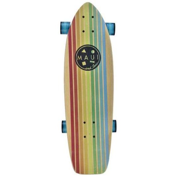 Skateboard - Maui & Sons - Cruiser 30 - Jaune - Mixte - 16 Ans+ Jaune