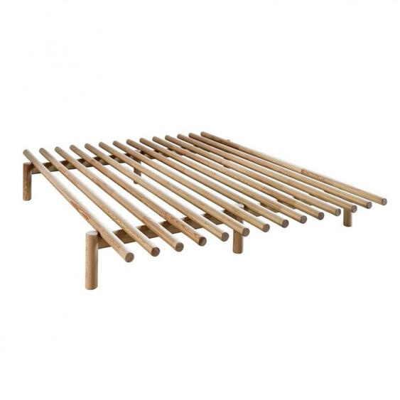 Sommier futon PACE BED pin naturel  couchage 180 cm
