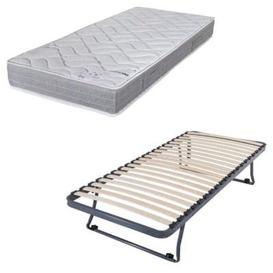 Sommier gigogne + matelas Maryland 1 place