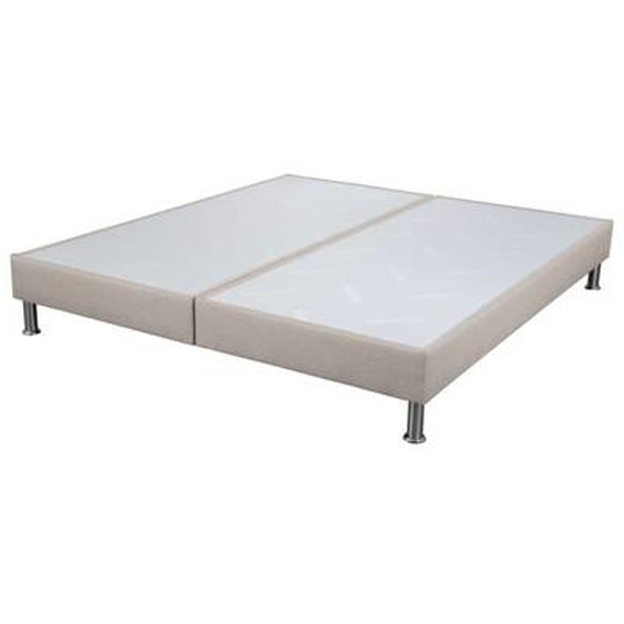 Sommier tapissier deco + pieds SP18 Sahara 2x1 places