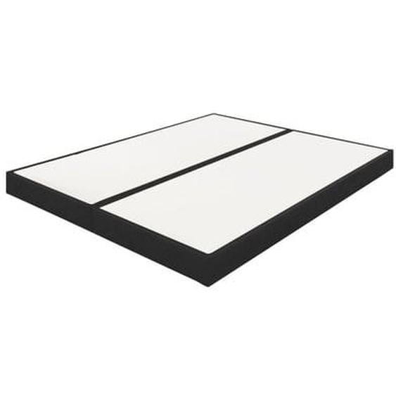 Sommier tapissier SP18 anthracite 2x1 places