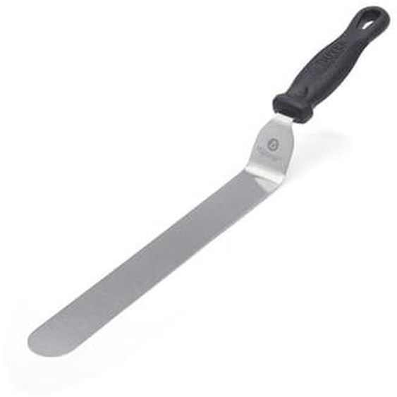 Spatule pâtissière coudée arrondie L25 cm