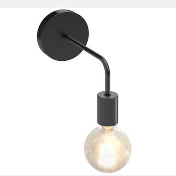 Spot LED Industrie murale noir mat