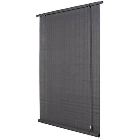 Store enrouleur Bois-Tissé tamisant basalt 100 x 200 cm