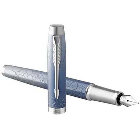 Stylo-plume IM - Plume fine - Bleu polaire