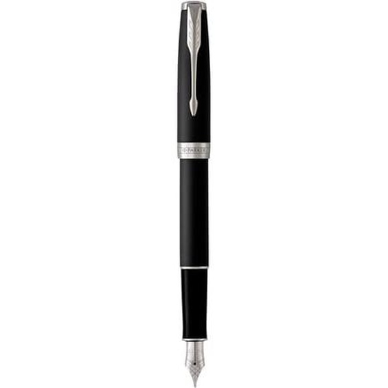 Stylo plume Sonnet noir mat plume fine