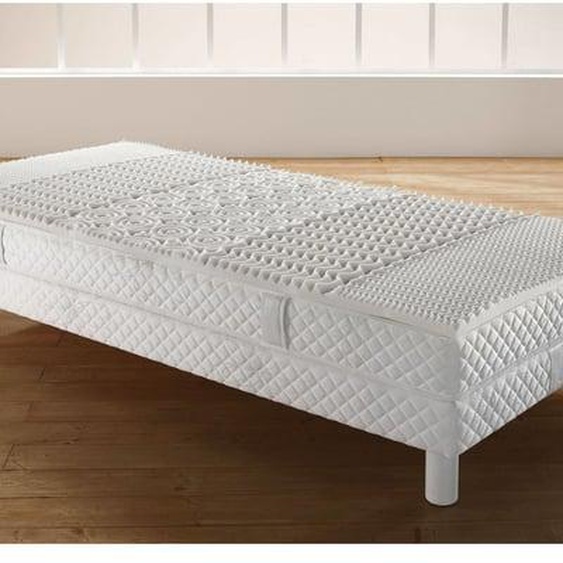 Surmatelas mousse visco 5 zones de  confort