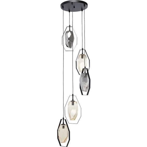 Suspension - KARE - Diamond Fever - Verre semi-transparent - Acier - 42 cm