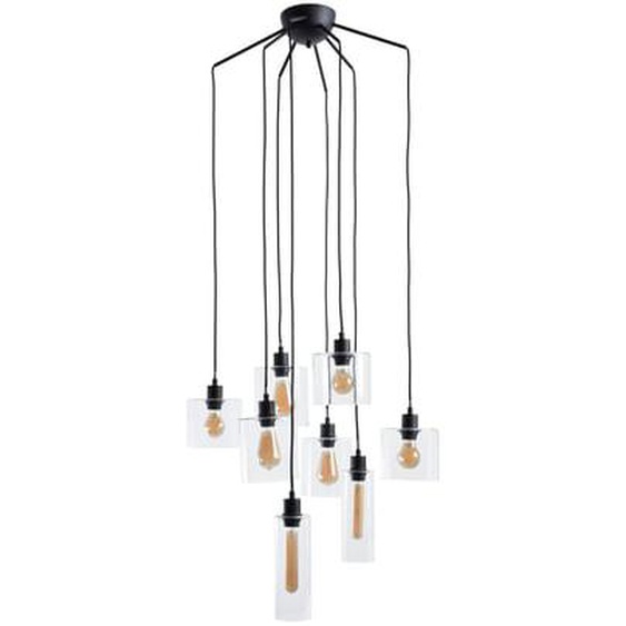 Suspension ILO ILO 8 lumières en métal H162 cm