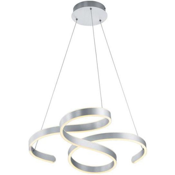 Suspension LED, aluminium brossé, variateur interrupteur, L 72 cm, FRANCIS