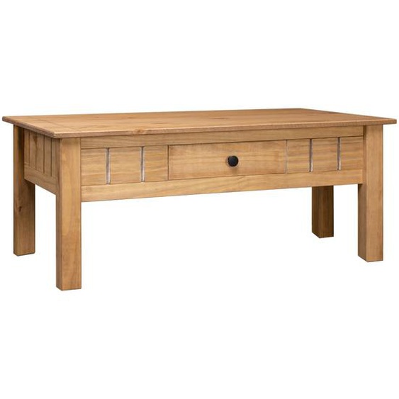 Table basse 100x60x45 cm Pin massif Assortiment Panama