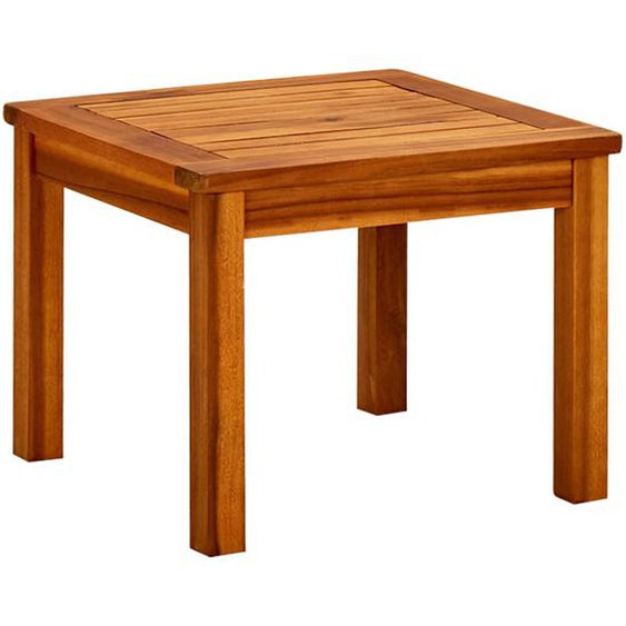 Table basse de jardin 45x45x36 cm Bois solide dacacia