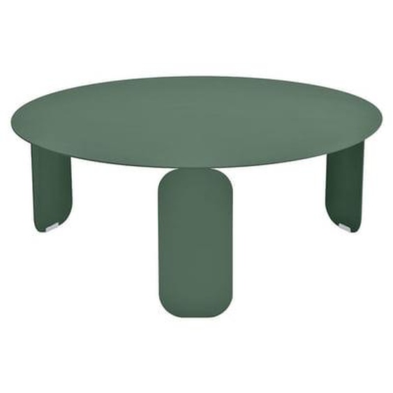 Table Bebop ronde - 02 vert cèdre - Ø 80 cm