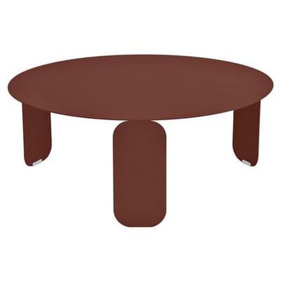 Table Bebop ronde - 20 ocre rouge - Ø 80 cm