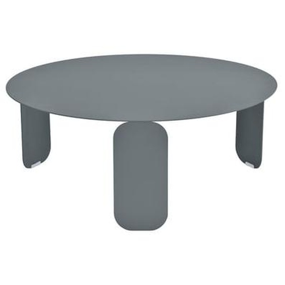 Table Bebop ronde - 26 gris orage - Ø 80 cm