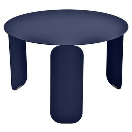 Table Bebop ronde - 92 bleu abysse - Ø 60 cm