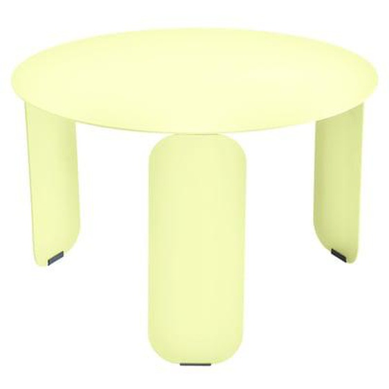 Table Bebop ronde - A6 citron givré - Ø 60 cm