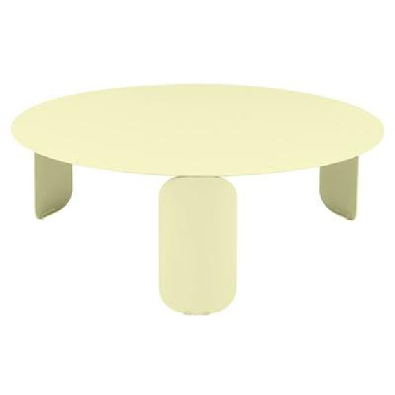 Table Bebop ronde - A6 citron givré - Ø 80 cm