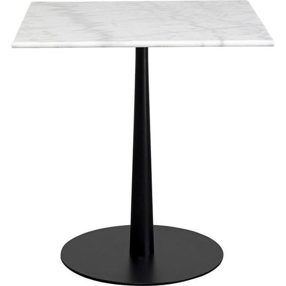 Table Bistrot Capri marbre blanc 70x70cm Kare Design