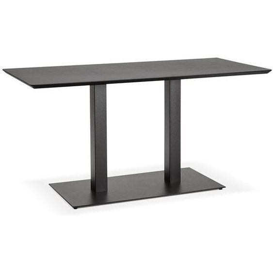 Table / bureau design ZUMBA noir - 150x70 cm