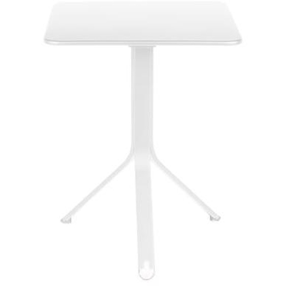 Table carrée Rest´O - 01 blanc coton