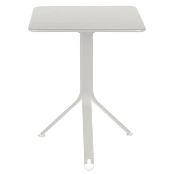 Table carrée Rest´O - A5 gris argile