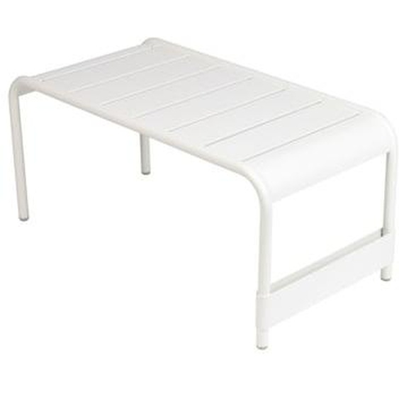 Table dappoint LUXEMBOURG grand modèle - 01 blanc coton