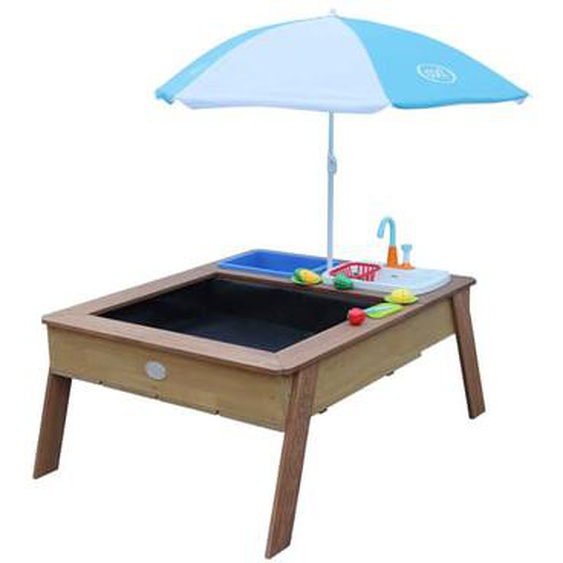 Table de jeux à sable et à eau en bois marron dès 3 ans