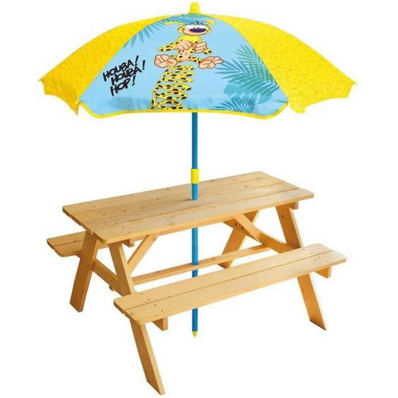 Table de Pique-Nique avec Parasol Marsupilami