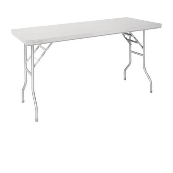 Table de travail pliante inox Vogue 1220x610x780mm