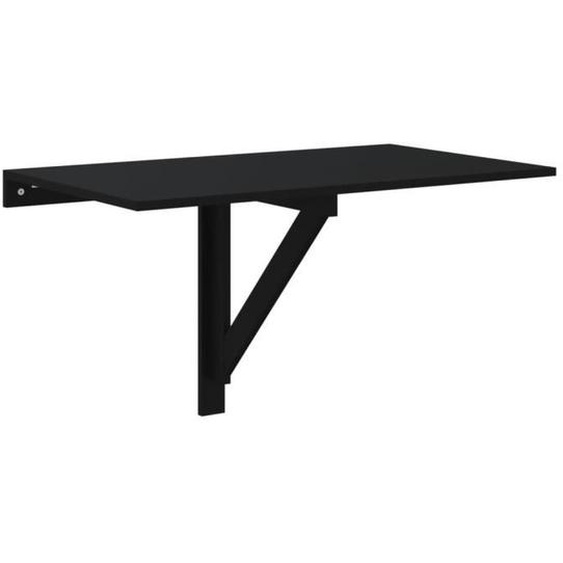 Table murale pliable Noir 100x60x56 cm Bois dingénierie56 [cm]