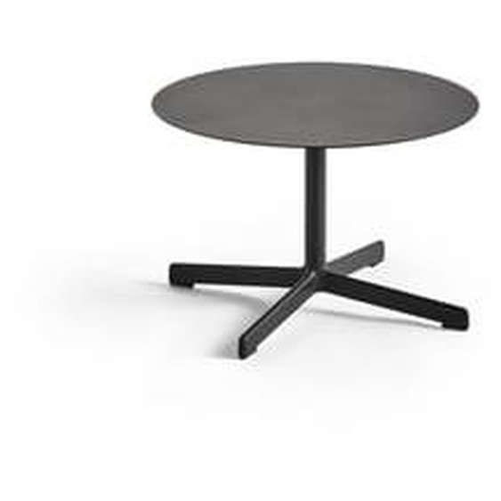 Table Neu low rond - carbone - Ø 60 cm