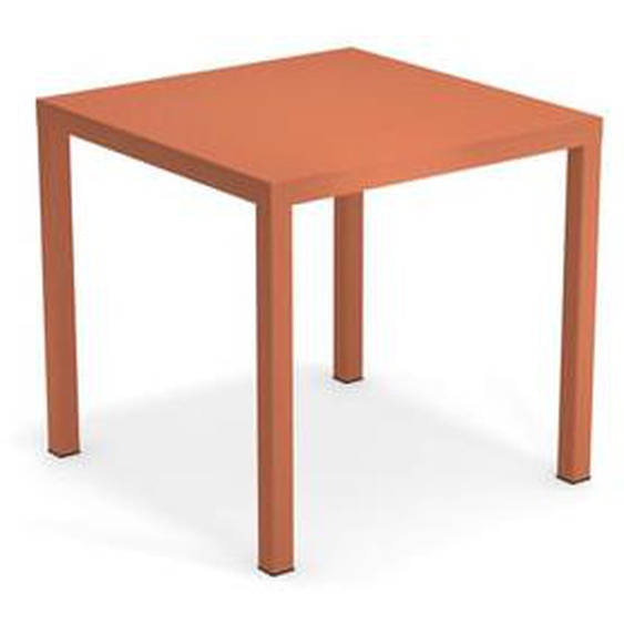 Table Nova - rouge érable - 80 x 80 cm