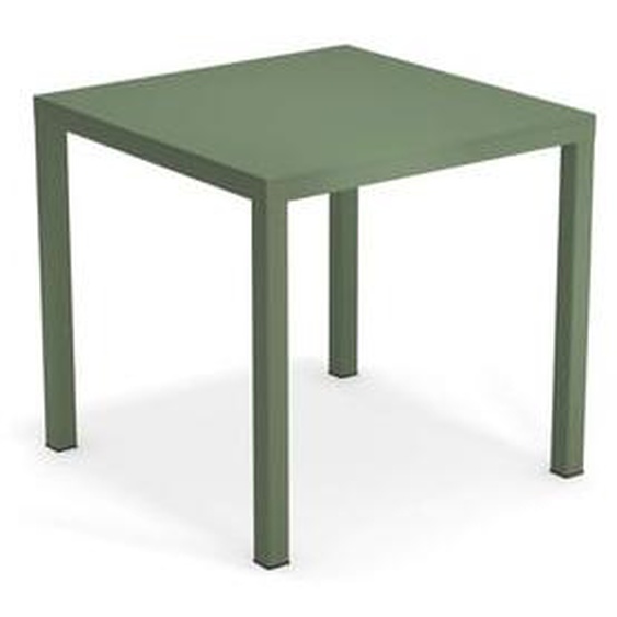 Table Nova - vert militaire - 80 x 80 cm