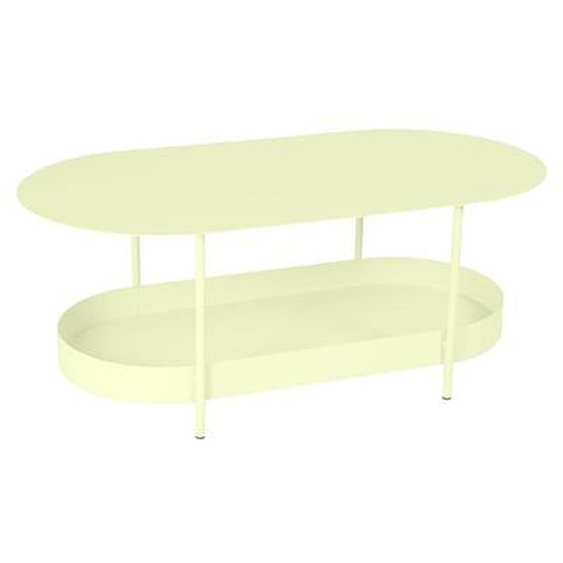 Table ovale SALSA - A6 citron givré