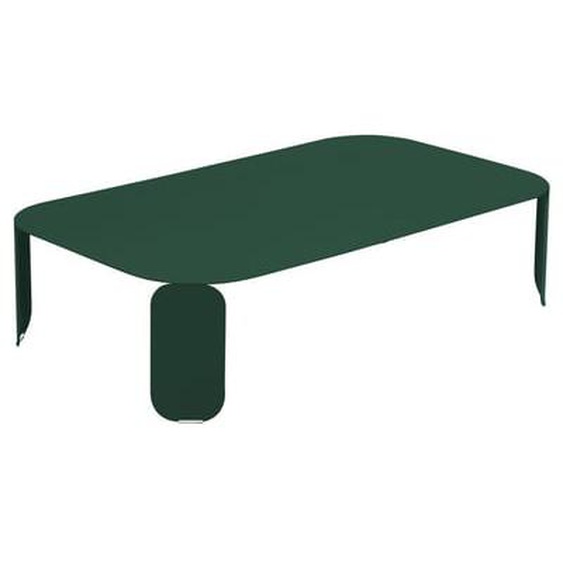 Table rectangulaire Bebop - 02 vert cèdre - H 29 cm