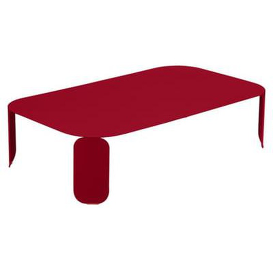 Table rectangulaire Bebop - 43 piment - H 29 cm