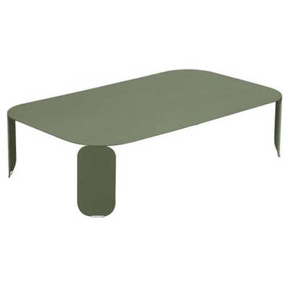 Table rectangulaire Bebop - 82 cactus mat - H 29 cm