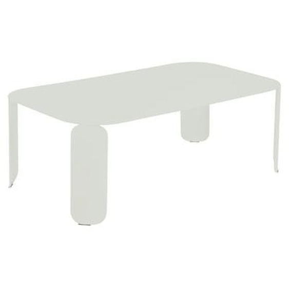 Table rectangulaire Bebop - A5 gris argile - H 42 cm