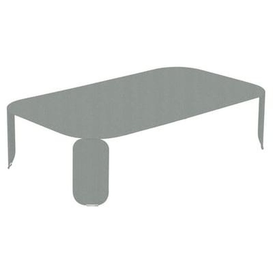 Table rectangulaire Bebop - C7 Gris lapilli - H 29 cm