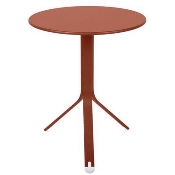 Table ronde RestO - 20 ocre rouge