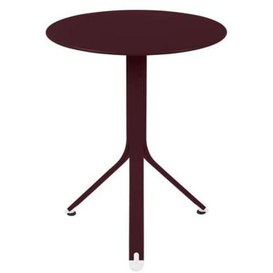 Table ronde RestO - B9 cerise noire