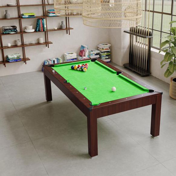 Table transformable - Billard IMPERIALE - Hauteur ajustable -  207 x 114 x 79 cm