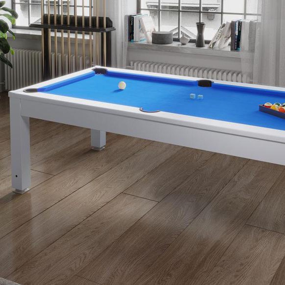 Table transformable - Billard SNOOKER - Hauteur ajustable - 207*114*79 cm