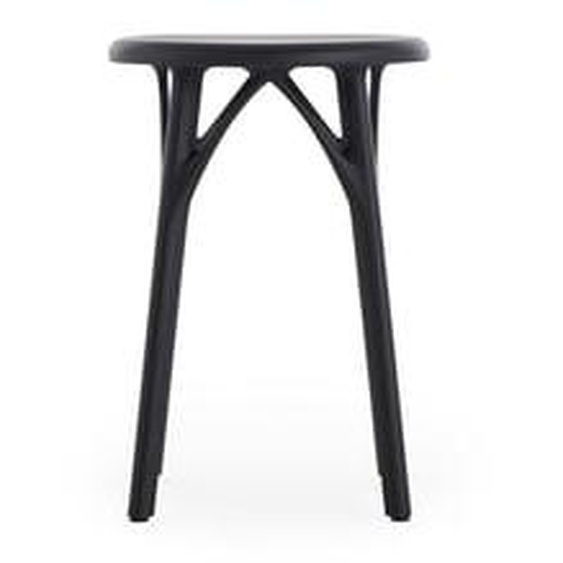 Tabouret de bar A.I. Light - noir - Hauteur 45 cm