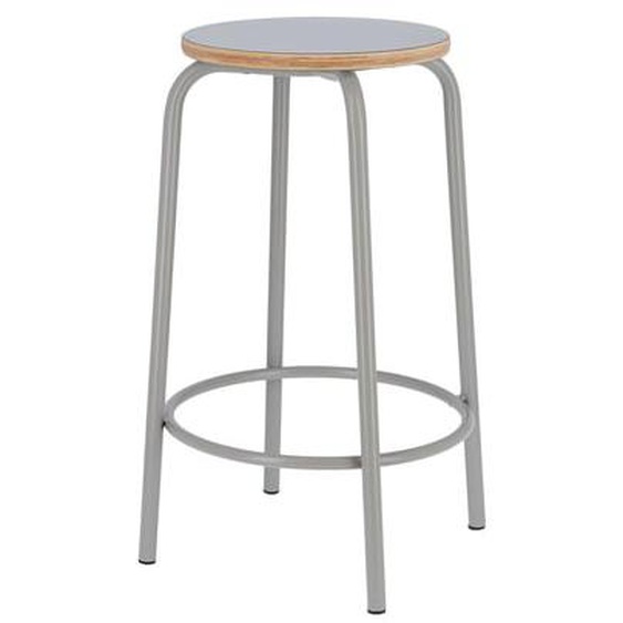 Tabouret de bar PARIS - taupe - 65 cm