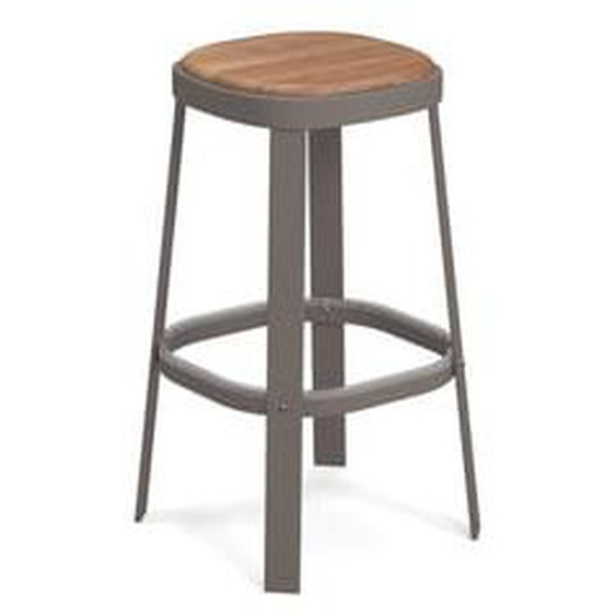 Tabouret de bar Thor teck - sable