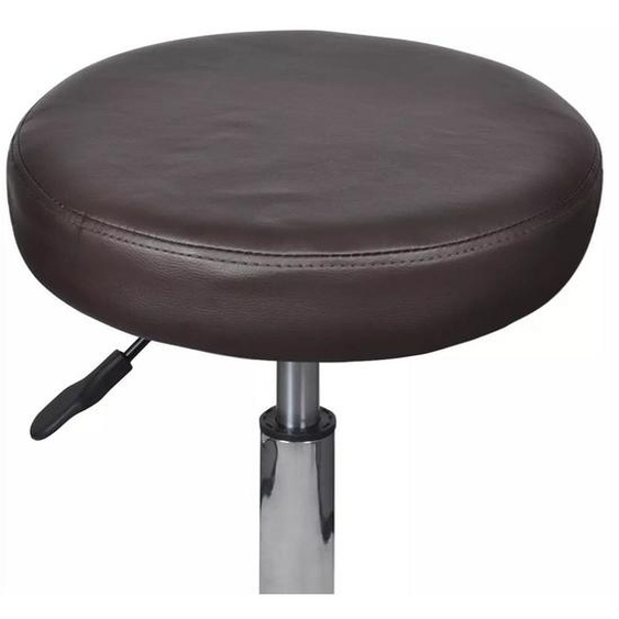 Tabouret De Bureau Marron - Vidaxl